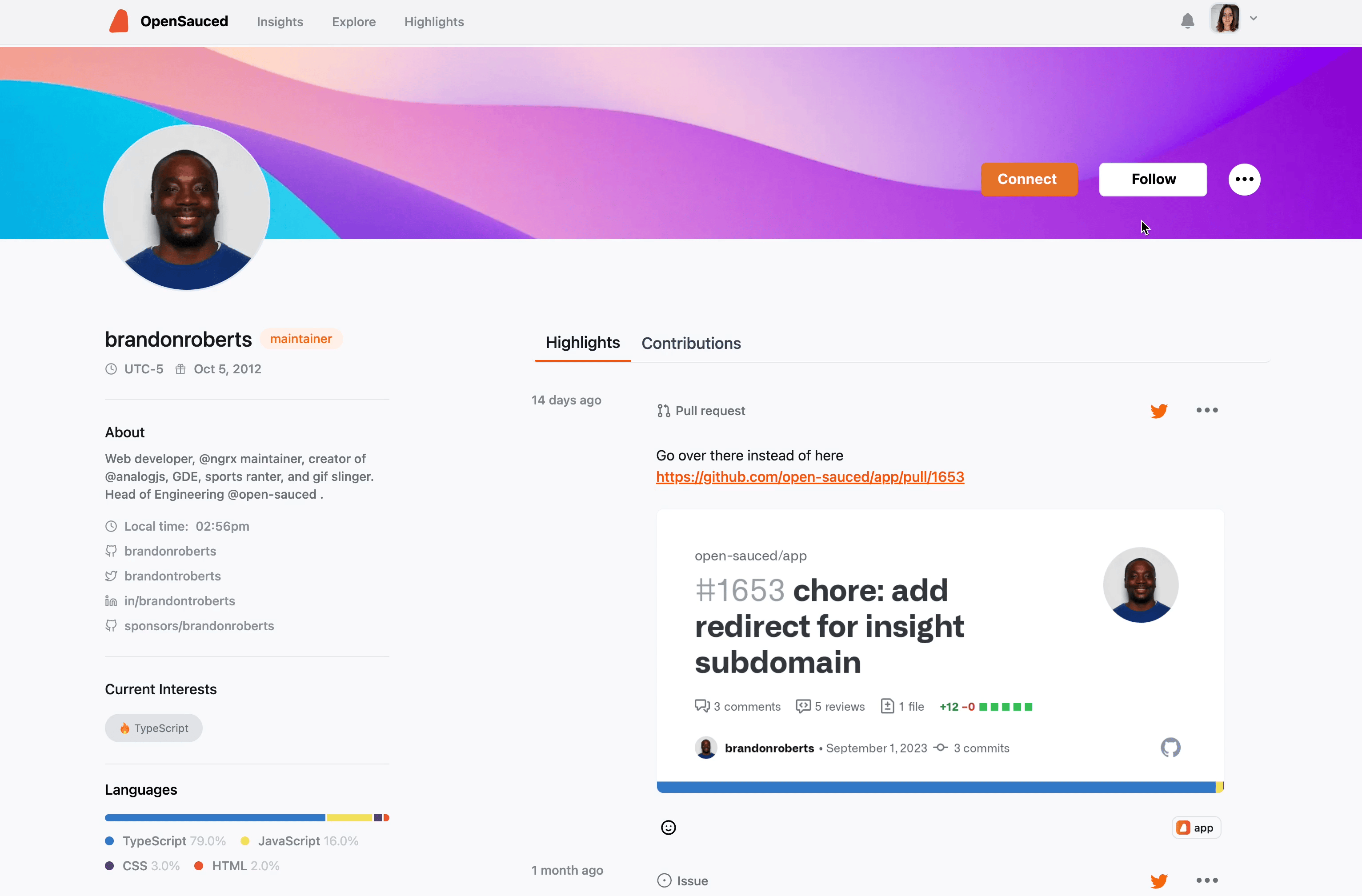 connections demo